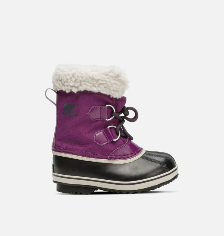 Sorel Barn Vinterkängor Lila/Svarta - Childrens Yoot Pac™ Nylon - VIF-350129